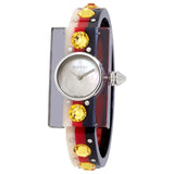 Gucci Web Pink Mother of Pearl Dial Watch For Women - YA143524 Authentic Buy Shop Now