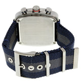 Gucci Coupe Chronograph Blue Dial Two Tone NATO Strap Watch for Men - YA131203 Authentic Buy Shop Now