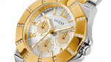 Guess Sunray Multifunction Silver Dial Two Tone Steel Strap Watch for Women - GW0616L2 Authentic Buy Shop Now