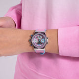 Guess Fusion Chronograph Pink Dial Pink Leather Strap Watch for Women - GW0553L5 Authentic Buy Shop Now