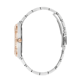 Guess Cosmo Quartz Silver Dial Two Tone Steel Strap Watch For Women - GW0033L9 Authentic Buy Shop Now
