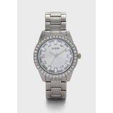 Guess Sparkler Diamonds Silver Dial Silver Steel Strap Watch for Women - GW0111L1 Authentic Buy Shop Now