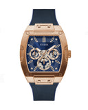 Guess Phoenix Multifunction Blue Dial Blue Rubber Strap Watch for Men - GW0202G4 Authentic Buy Shop Now