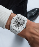 Guess Phoenix Multifunction White Dial White Rubber Strap Watch for Men - GW0203G2 Authentic Buy Shop Now