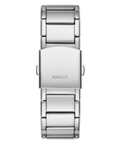 Guess Zeus Multifunction Diamonds Silver Dial Silver Steel Strap Watch for Men - GW0209G1 Authentic Buy Shop Now