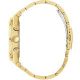 Guess Continental Diamonds Gold Dial Gold Steel Strap Watch for Men - GW0261G2 Authentic Buy Shop Now
