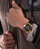 Guess Continental Black Dial Black Rubber Strap Watch for Men - GW0262G2 Authentic Buy Shop Now