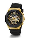 Guess Momentum Black Dial Black Rubber Strap Watch for Men - GW0263G1 Authentic Buy Shop Now