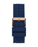 Guess Momentum Chronograph Blue Dial Blue Rubber Strap Watch for Men - GW0263G2 Authentic Buy Shop Now