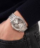 Guess Connoisseur Silver Dial Silver Steel Strap Watch for Men - GW0265G6 Authentic Buy Shop Now