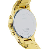 Guess Moonlight Multi Function Diamonds Gold Dial Gold Steel Strap Watch for Women - GW0320L2 Authentic Buy Shop Now