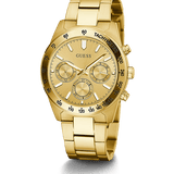 Guess Analog Chronograph Gold Dial Gold Steel Strap Watch for Men - GW0329G3 Authentic Buy Shop Now
