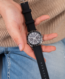 Guess Altitude Chronograph Black Dial Black Rubber Strap Watch for Men - GW0332G1 Authentic Buy Shop Now