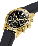 Guess Sport Multifunctional Black Dial Black Rubber Strap Watch for Men - GW0332G2 Authentic Buy Shop Now