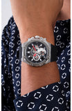 Guess Third Grear Multi Function Black Dial Black Rubber Strap Watch for Men- GW0334G1 Authentic Buy Shop Now