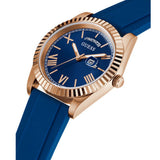 Guess Connoisseur Blue Dial Blue Silicone Strap Watch For Men - GW0335G2 Authentic Buy Shop Now