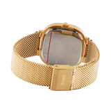 Guess Tapestry Diamonds Gold Dial Gold Mesh Bracelet Watch for Women - GW0354L2 Authentic Buy Shop Now