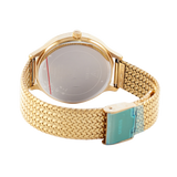 Guess Soiree Diamonds Gold Dial Gold Mesh Bracelet Watch for Women - GW0402L2 Authentic Buy Shop Now