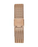 Guess Soiree Diamonds Rose Gold Dial Rose Gold Mesh Bracelet Watch for Women - GW0402L3 Authentic Buy Shop Now