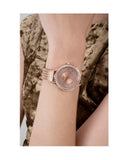 Guess Soiree Diamonds Rose Gold Dial Rose Gold Mesh Bracelet Watch for Women - GW0402L3 Authentic Buy Shop Now