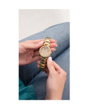 Guess Solstice Diamonds Gold Dial Gold Steel Strap Watch for Women - GW0403L2 Authentic Buy Shop Now
