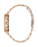 Guess Solstice Diamonds Rose Gold Dial Rose Gold Steel Strap Watch for Women - GW0403L3 Authentic Buy Shop Now
