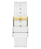 Guess Marina Multifunction White Dial White Rubber Strap Watch for Women - W1025L5 Authentic Buy Shop Now