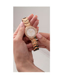 Guess Crown Jewel Multifunction Diamonds White Dial Rose Gold Steel Strap Watch For Women - GW0410L3 Authentic Buy Shop Now