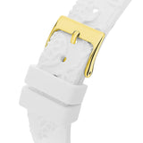 Guess Crown Jewel Multifunction Diamonds White Dial White Leather Strap Watch for Women - GW0411L1 Authentic Buy Shop Now