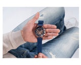 Guess Matrix Multifunction Blue Dial Blue Rubber Strap Watch for Men - GW0423G4 Authentic Buy Shop Now