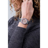 Guess Heiress Multifunction Diamonds Purple Dial Purple Steel Strap Watch for Women - GW0440L3 Authentic Buy Shop Now