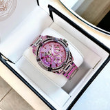 Guess Queen Multicolor Dial Multicolor Steel Strap Watch For Women - GW0464L4 Authentic Buy Shop Now