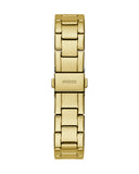 Guess Cosmo Chronograph Green Dial Gold Steel Strap Watch For Women - GW0465L5 Authentic Buy Shop Now