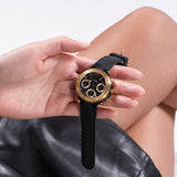 Guess Cosmic Multifunction Black Dial Black Silicone Strap Watch For Women - GW0466L1 Authentic Buy Shop Now