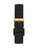 Guess Cosmic Multifunction Black Dial Black Silicone Strap Watch For Women - GW0466L1 Authentic Buy Shop Now