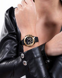 Guess Cosmic Multifunction Black Dial Black Silicone Strap Watch For Women - GW0466L1 Authentic Buy Shop Now