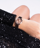Guess Crystal Clear Rose Gold Dial Rose Gold Steel Strap Watch for Women - GW0470L3 Authentic Buy Shop Now