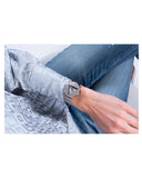 Guess Iconic Diamonds Silver Dial Silver Mesh Bracelet Watch For Women - GW0477L1 Authentic Buy Shop Now