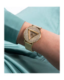 Guess Iconic Diamonds Gold Dial Gold Mesh Bracelet Watch For Women - GW0477L2 Authentic Buy Shop Now