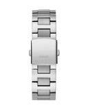 Guess Minimal Black Dial Silver Steel Strap Watch for Men - W0416G1 Authentic Buy Shop Now