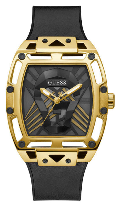 Guess Legend Black Dial Black Rubber Strap Watch For Men - GW0500G1 Authentic Buy Shop Now