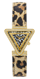 Guess Fame Quartz Animal Print Dial Multicolor Leather Strap Watch For Women - GW0504L3 Authentic Buy Shop Now