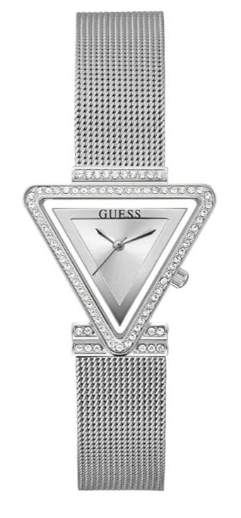 Guess Quartz Silver Dial Silver Mesh Strap Watch For Women - GW050L1 Authentic Buy Shop Now