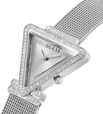 Guess Quartz Silver Dial Silver Mesh Strap Watch For Women - GW050L1 Authentic Buy Shop Now