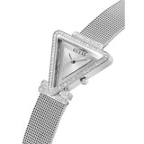 Guess Fame Diamonds Silver Dial Silver Mesh Bracelet Watch for Women - GW0508L1 Authentic Buy Shop Now