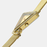 Guess Fame Diamonds Gold Dial Gold Mesh Bracelet Watch for Women - GW0508L2 Authentic Buy Shop Now