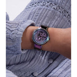 Guess Lily Analog Purple Dial Purple Steel Strap Watch For Women - GW0528L4 Authentic Buy Shop Now