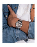 Guess Gadget Silver Dial Silver Mesh Bracelet Watch for Men - GW0538G1 Authentic Buy Shop Now