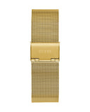 Guess Gadget Gold Dial Gold Mesh Bracelet Watch for Men - GW0538G2 Authentic Buy Shop Now