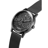 Guess Gadget Black Dial Black Mesh Bracelet Watch for Men - GW0538G3 Authentic Buy Shop Now